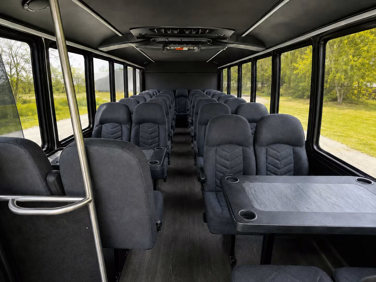 20 passenger minibus inside