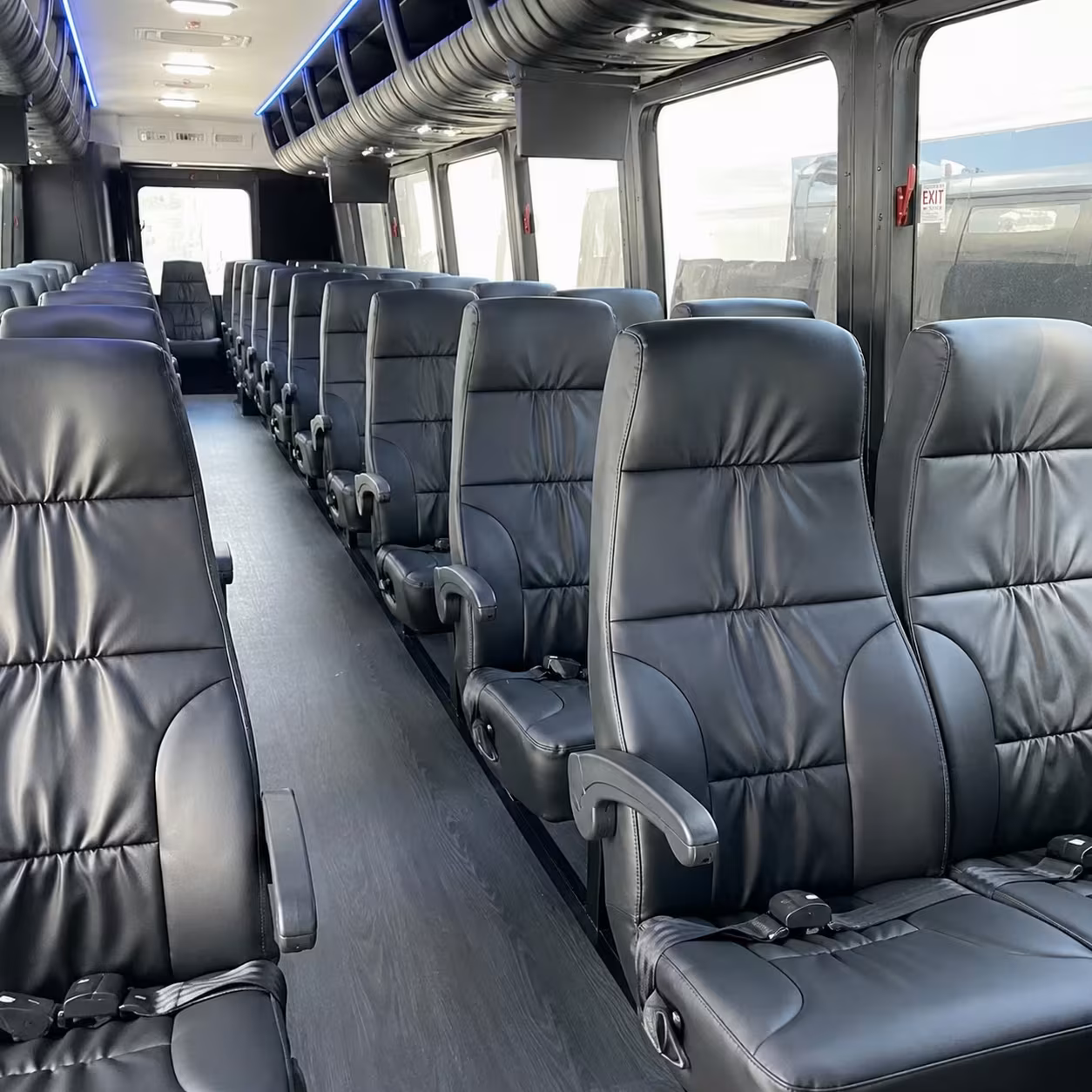 30 passenger minibus interior