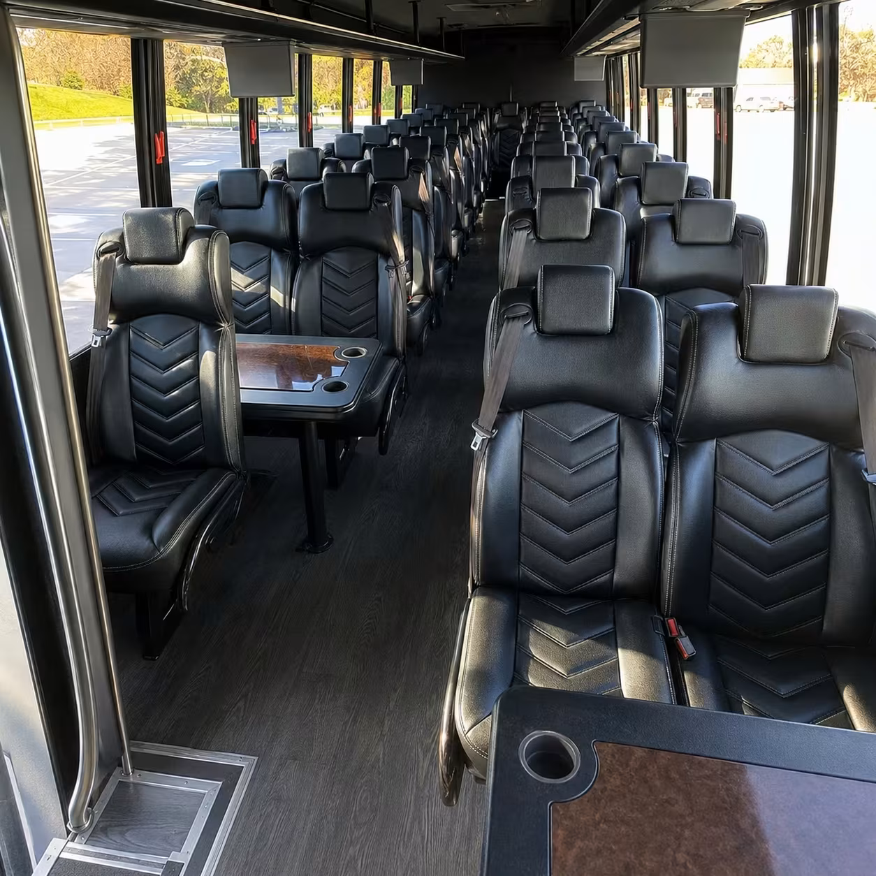 35 passenger minibus interior