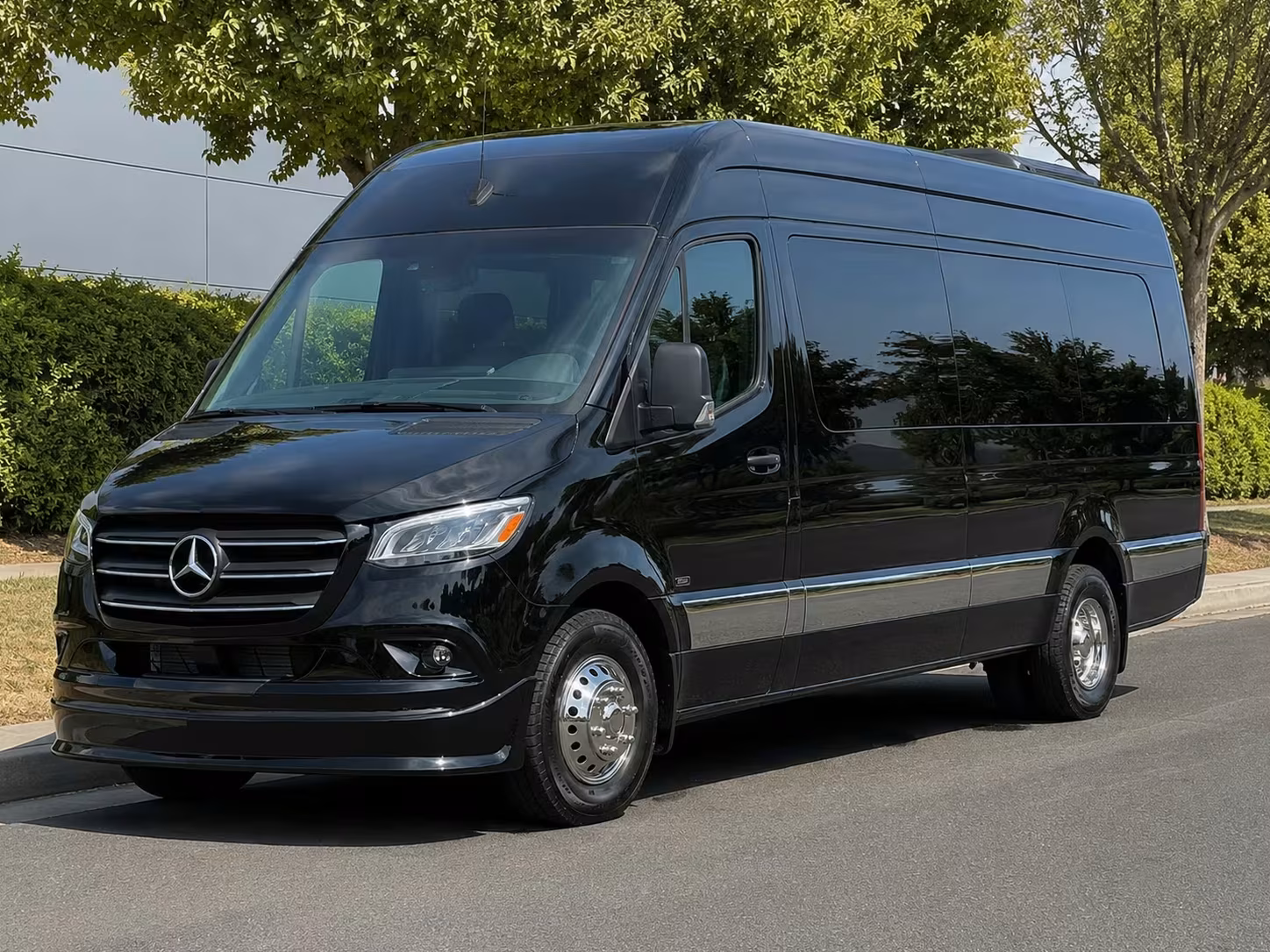 bridal party transportation in livermore by sprinter or minibus