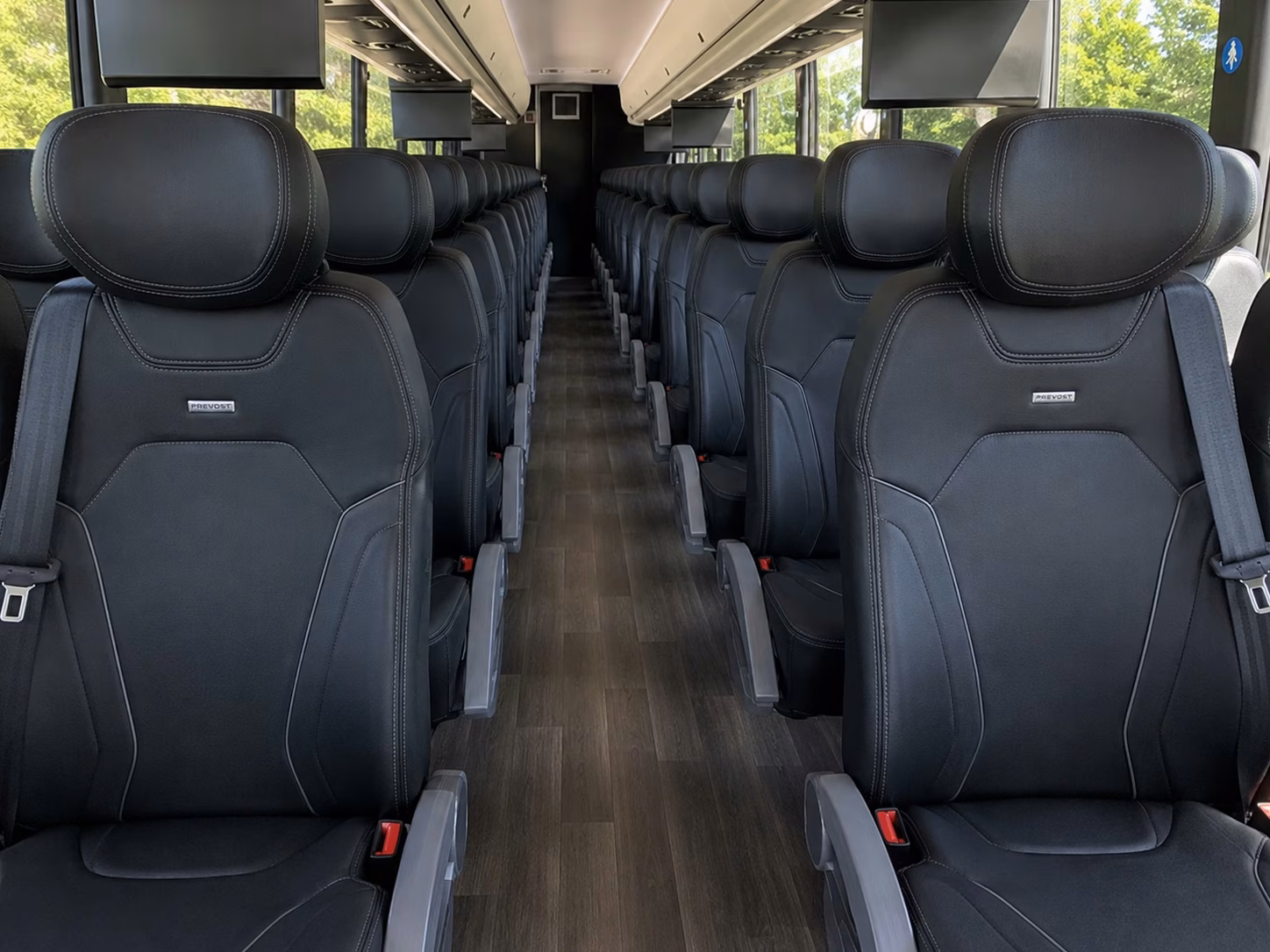 livermore charter bus interior