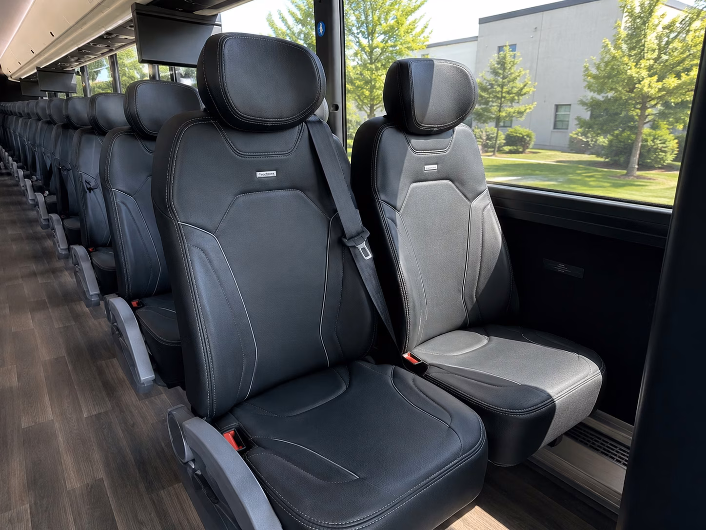 livermore charter bus rental interior