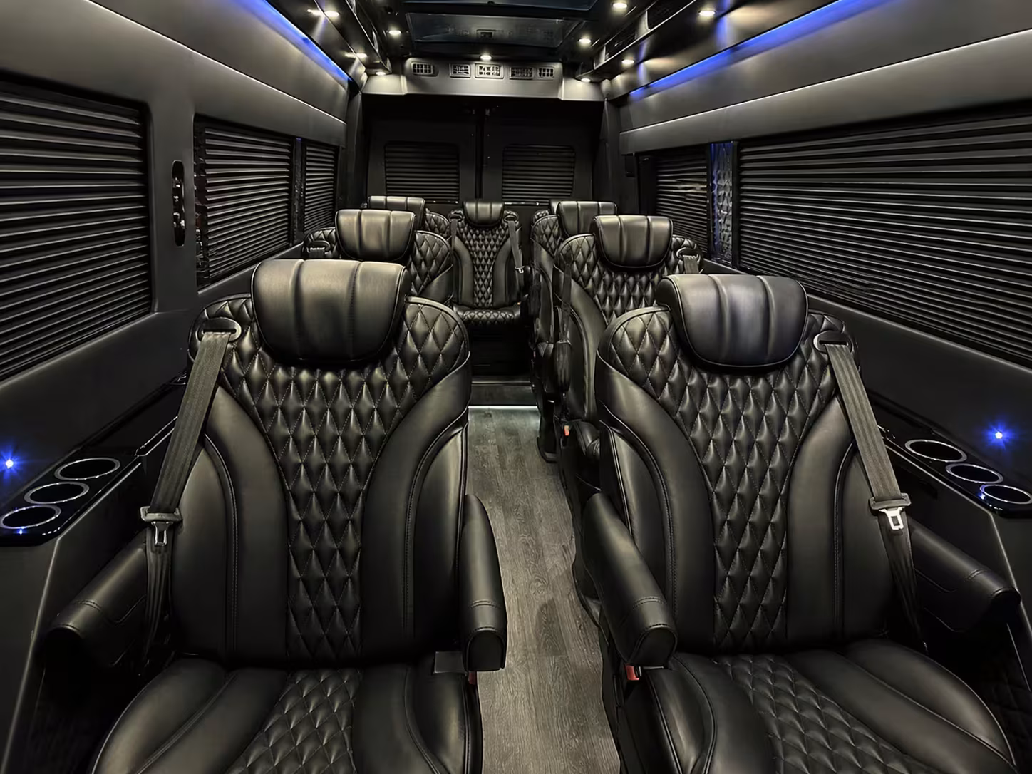 sprinter van with driver interior